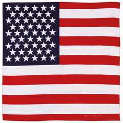 MFH Halstuch US-Flagge ca. 55 x 55 cm Baumwolle
