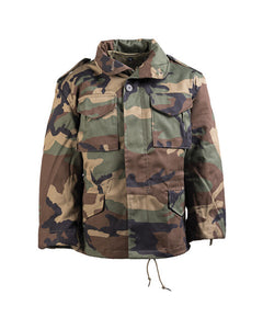 Mil-Tec M65 Kinder US-Jacke mit Futter, woodland