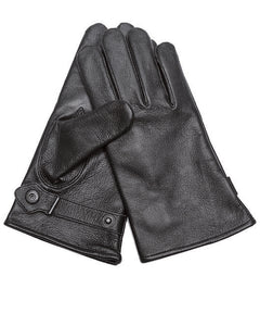 Mil-Tec BW Lederhandschuhe mit schwarzer Fütterung