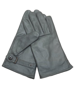 Mil-Tec BW Lederhandschuhe mit grauer Fütterung