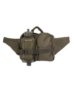 Mil-Tec FLASCH Bauchtasche mit Kunststoffflasche olivfarben