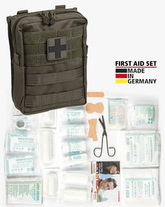 Mil-Tec First Aid Kit SET PRO 43 "Leina" Green