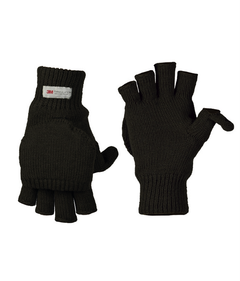 Mil-Tec Klapphandschuhe schwarz