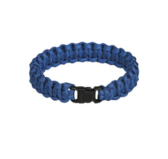 Mil-Tec Survival Paracord-Armband 15mm, blau