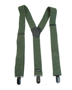Mil-Tec Hosenträger m. clip oliv