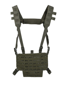 Mil-Tec CHEST RIG taktische leichte mit LASER Panel grün