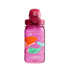 Nalgene Grip-n-Gulp Sustain Kinder Trinkflasche, pink mermaid, 0,35 L
