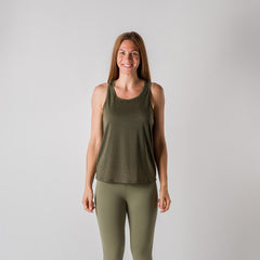 Northfinder DOROTHY Damen-Sport-T-Shirt, oliv