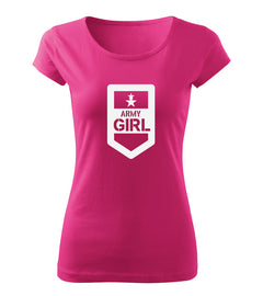 DRAGOWA ženska majica army girl 150 g/m², roza