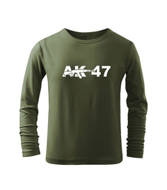 DRAGOWA Kinder-Langarmshirt AK-47, oliv