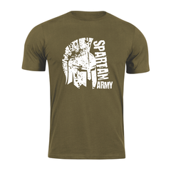 DRAGOWA Kurzarm-T-Shirt Spartan army León 160 g/m², oliv