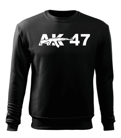 DRAGOWA Herren-Sweatshirt AK-47 300 g/m², schwarz
