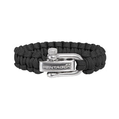 Pentagon Armband paracord, schwarz