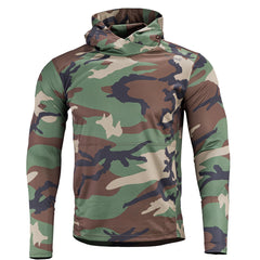 Pentagon T-Shirt mit Kapuze Orion, woodland