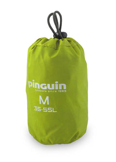 Pinguin Raincover Regenhülle für Rucksack 35-55L, gelb-grün