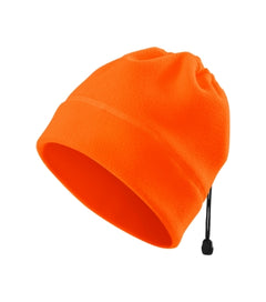 Rimeck Warn-Sicherheits-Fleece-Mütze Fluoreszierend Warnorange