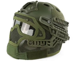 DRAGOWA Tactical Hammer taktischer Helm, Oliv (ohne Zertifizierung)