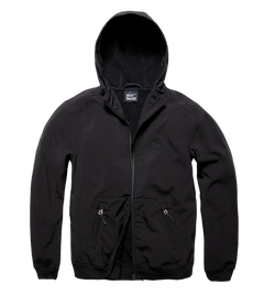 Vintage Industries Ashore Softshelljacke, schwarz
