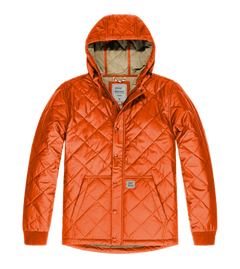 Vintage Industries Byron Jacke, orange