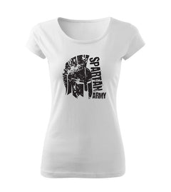 DRAGOWA Damen-Kurzarm-T-Shirt León 150 g/m², weiß