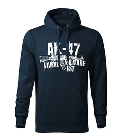 DRAGOWA Herren-Kapuzenpullover Seneca AK-47 320 g/m², dunkelblau