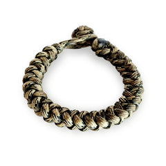 WARAGOD Ectar Paracord-Armband mit verstellbarem Verschluss camo coyote