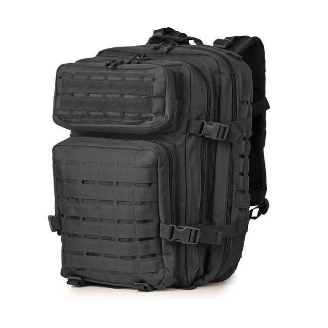 wanderrucksack 45l WARAGOD Soldat Assault L Rucksack 45l, schwarz Size:30.9mm x 400mm Die schönsten Campingplätze in gw-pd-show