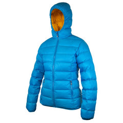 Warmpeace Tacoma Lady Jacket, Ocean/Nugget Gold