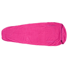 Warmpeace Polartec Micro Mummy Schlafsack-Inlett, berry, 195 cm