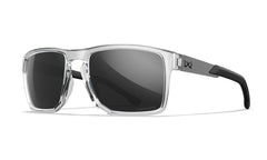 WILEY X Apex Sonnenbrille, Captivate Grey/ Gloss Crystal Clear