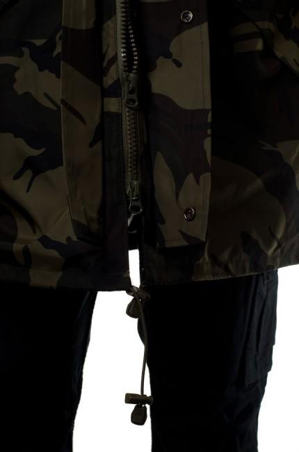 O&T Jacke Aurora Beatrix s odnimatelnym vnutrom vzor Woodland