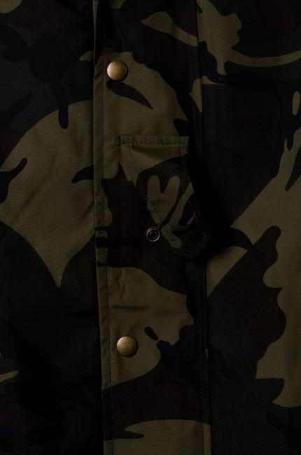 O&T Jacke Aurora Beatrix s odnimatelnym vnutrom vzor Woodland