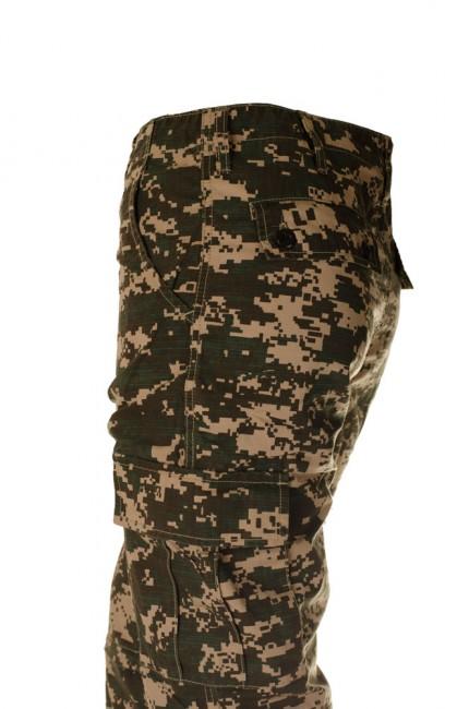 O&T Hose Cityhunter Rip-Stop Herren- digital woodland braun