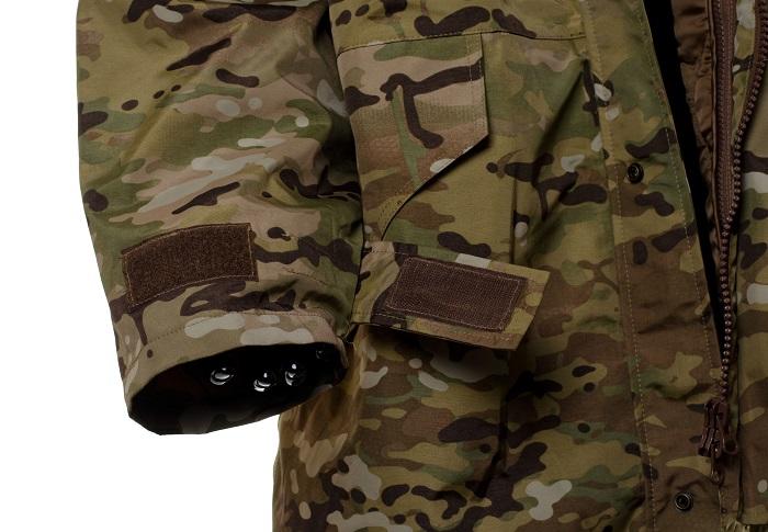 O&T Jacke Aurora Winter- s odnimatelnym vnutrom, vzor multicam