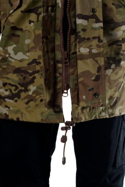 O&T Jacke Aurora Winter- s odnimatelnym vnutrom, vzor multicam
