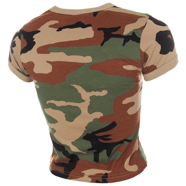 MFH Damen-T-Shirt Maskacove 160g/m2, woodland