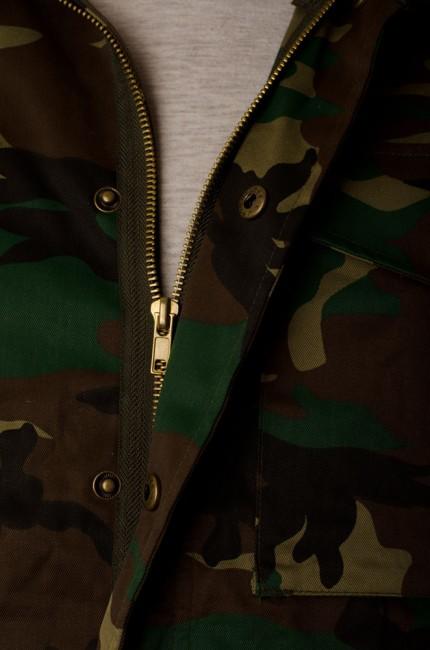 O&T Jacke prechodna Kennedy s odnimatelnym vnutrom vzor woodland