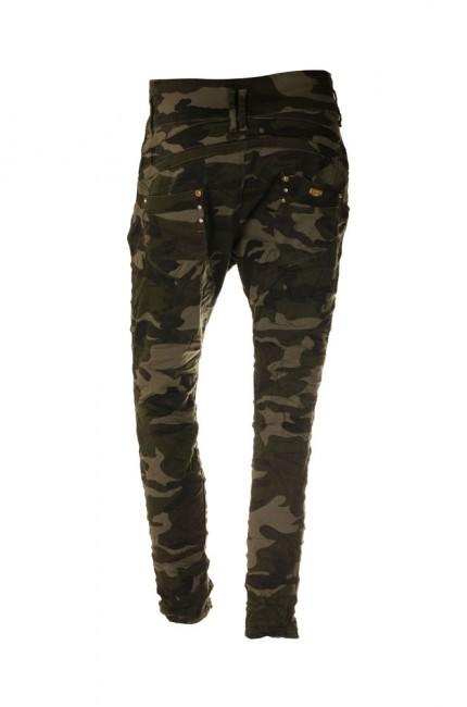 O&T gar­ment Damenhose s nizkym sedom woodland