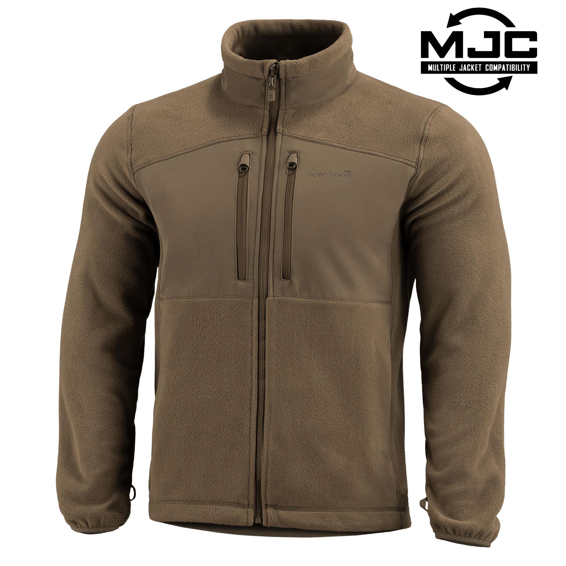 Pentagon Ajax 2.5 Fleecejacke, coyote