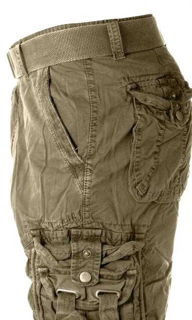Mil-Tec Vintage kurz Hose Prewash oliv