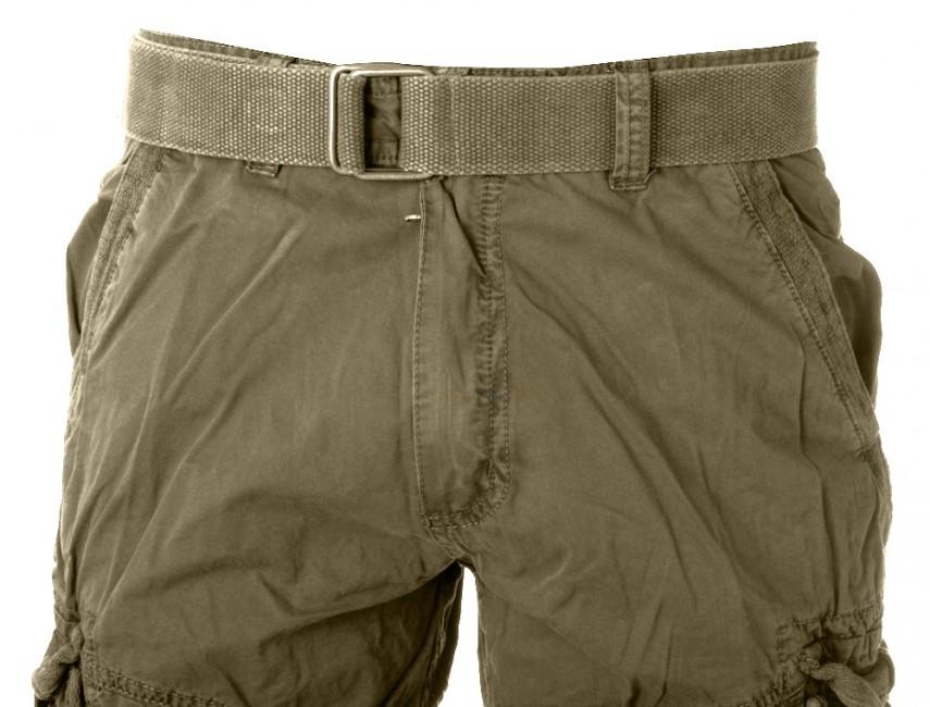 Mil-Tec Vintage kurz Hose Prewash oliv