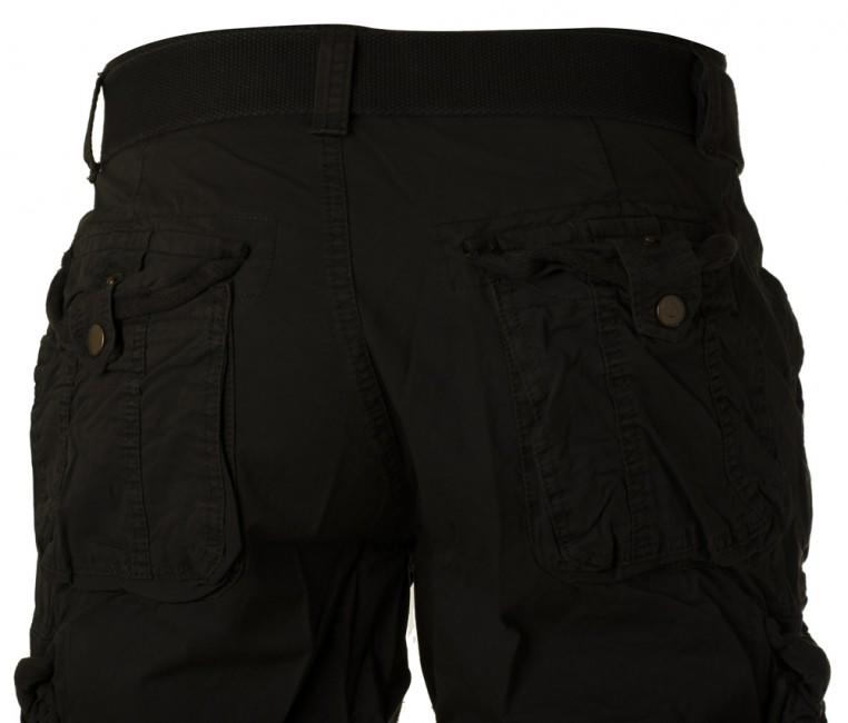 Mil-Tec Vintage kurz Hose Prewash schwarz