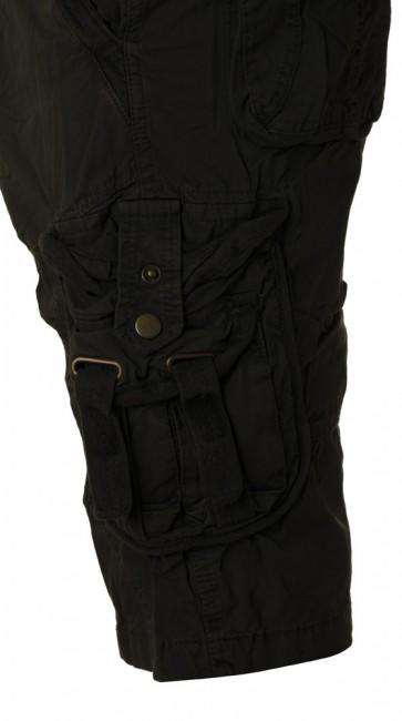 Mil-Tec Vintage kurz Hose Prewash schwarz