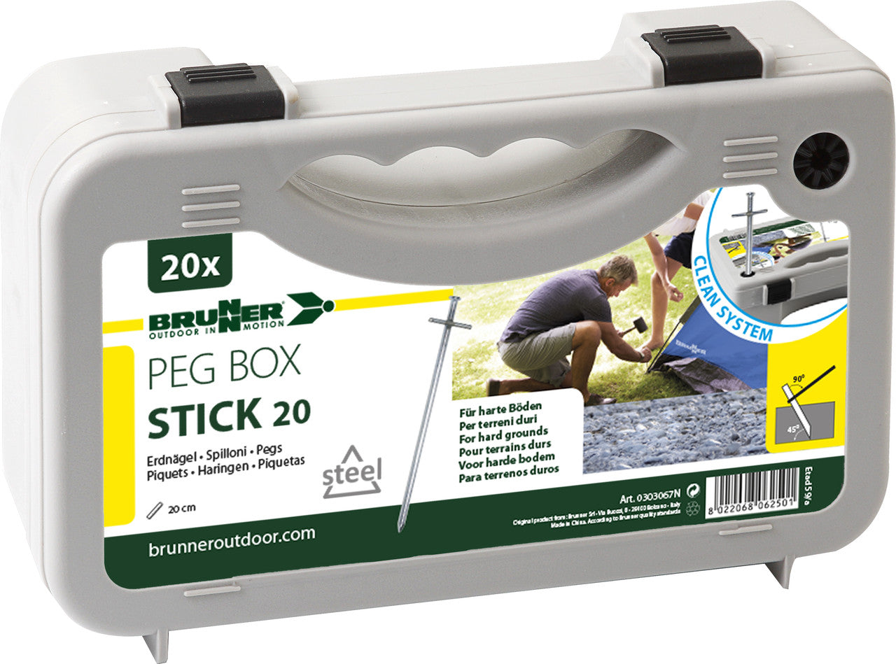 Brunner Stanové kolíky Peg Box Stick 20