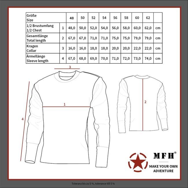 MFH Bundeswehr Pullover schwarz