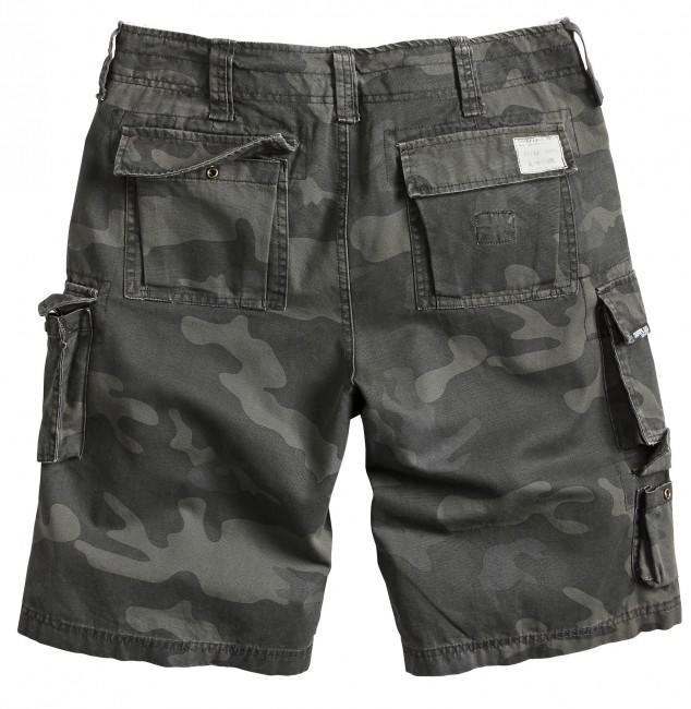 Surplus kraťasy Trooper, black camo