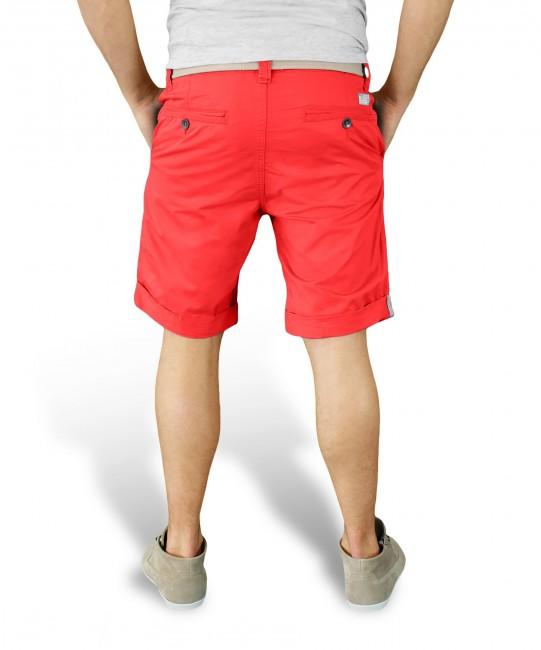 Surplus krátasy Chino, červené