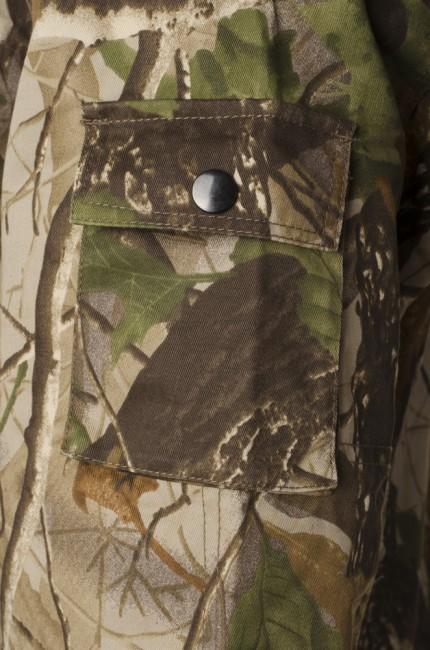 Loshan Sidney Muster Feldblouson Real tree, braun