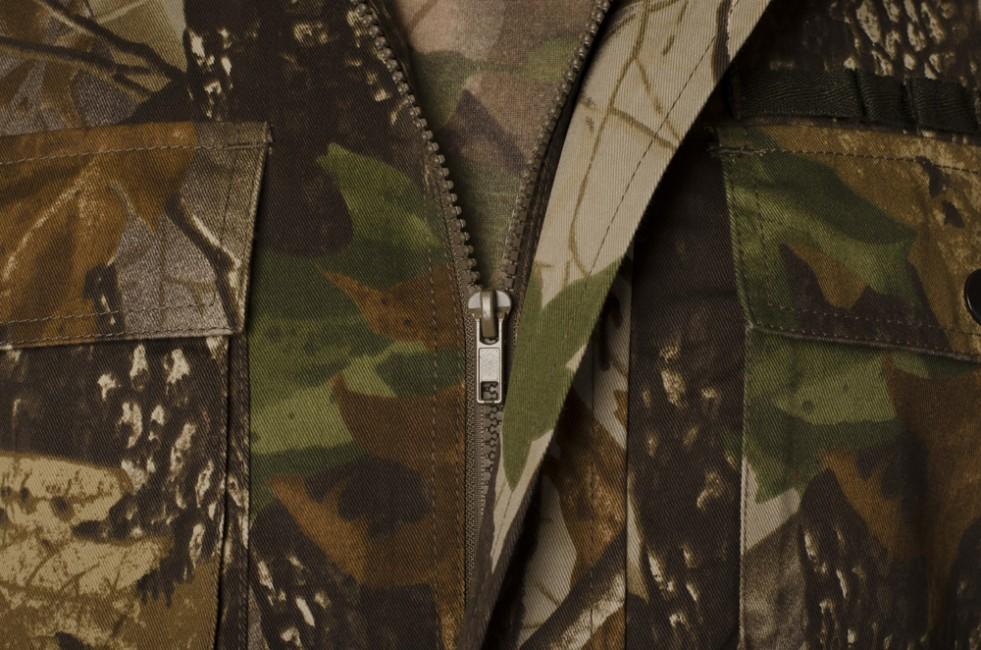 Loshan Sidney Muster Feldblouson Real tree, braun