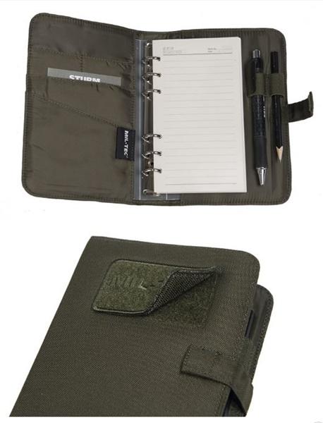 Mil-Tec kleines taktisches Notizbuch, oliv